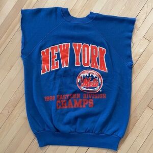 Vintage 1988 NY Mets Eastern Division Champs sleeveless sweatshirt